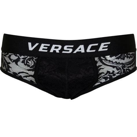 versace mens lace underwear|Versace men's swim brief.